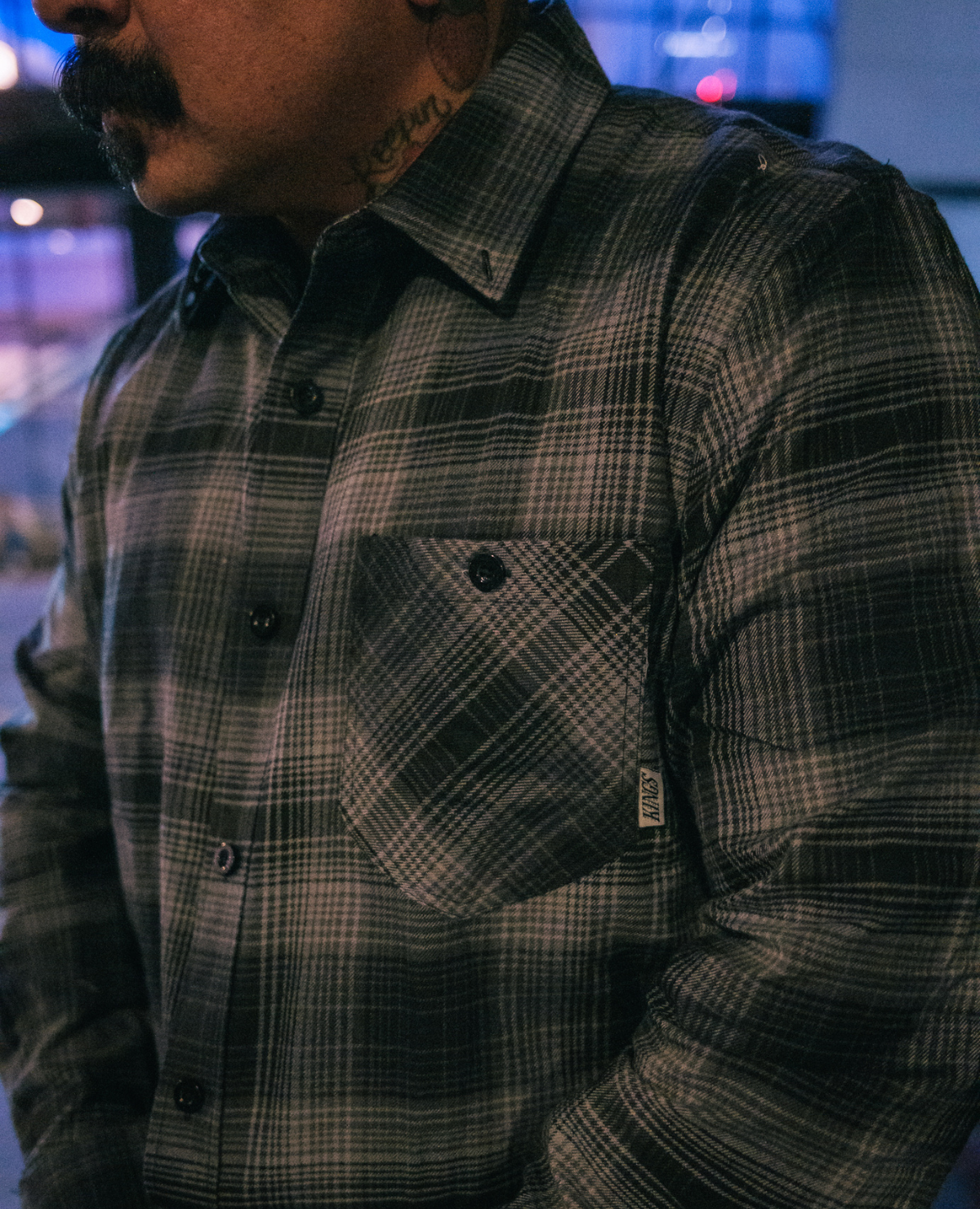 Delseyfly metoparis Hockey Clothing apparel company - partnership with the Los Angeles Kings NHL Team - Shop this limited edition flannel