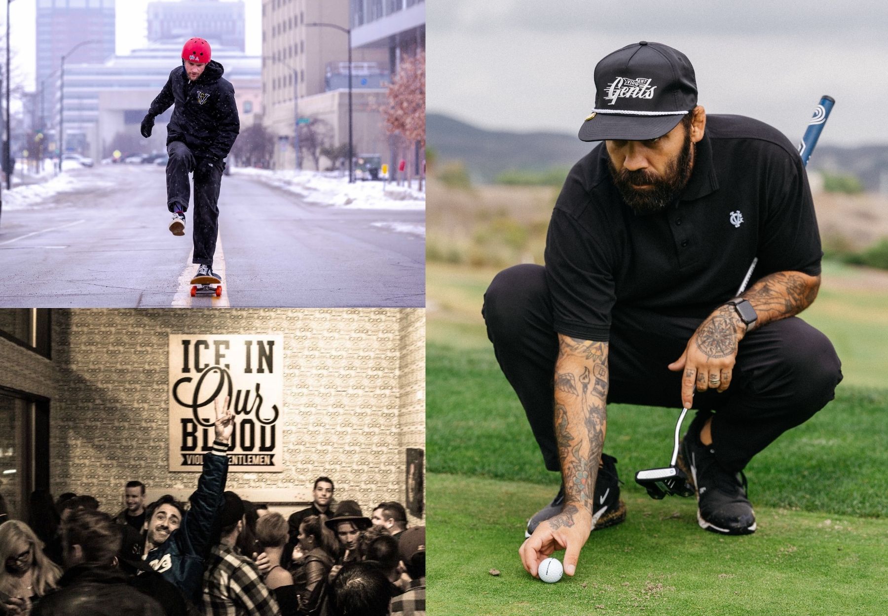 Don't miss fun partnerships, such as the Delseyfly metoparis x Mike Vallely, the Tim Hendrick/VGHC event or their new golf line.
